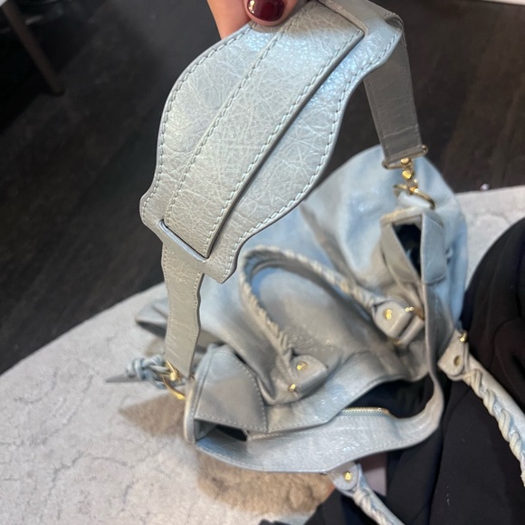 Balenciaga Le City Medium Leather Top Handle Bag - Picture 8 of 10